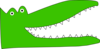 Alligator Head Clip Art